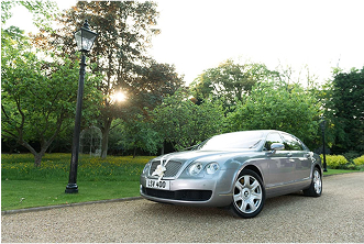 An image of a Bentley continental.