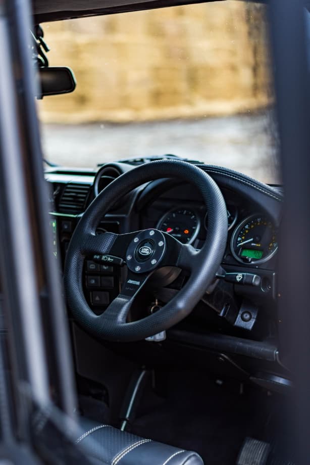 Black Defender 110 Utility