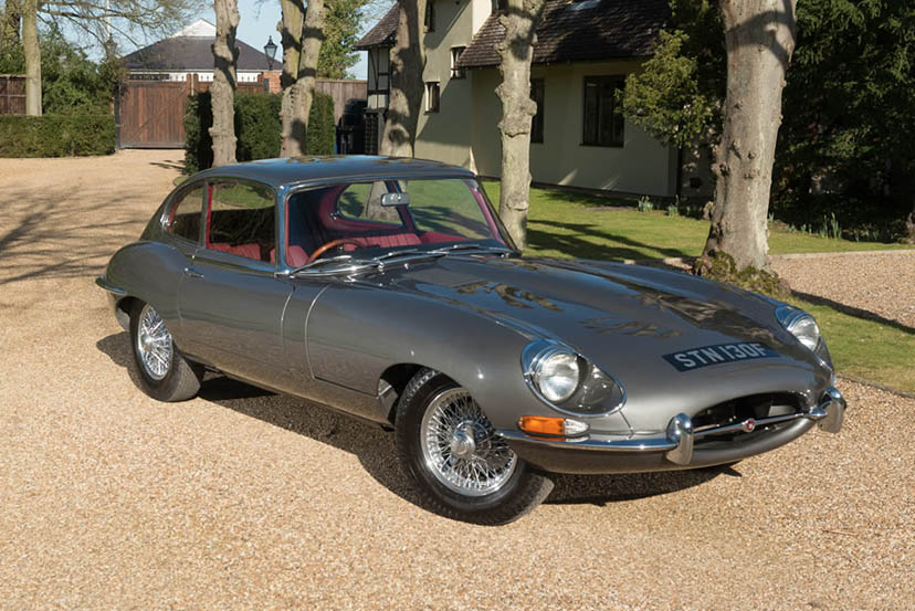 Image of a Jaguar E Type